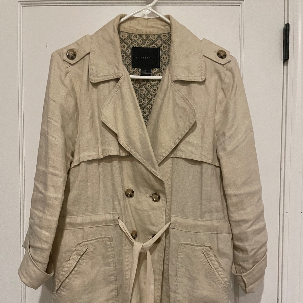Fabulous Natural Linen jacket